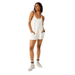FP Movement 02. WOMENS APPAREL - WOMENS DRESS|SKIRT - WOMENS DRESS ACTIVE Women's Hot Shot Mini 1100 WHITE