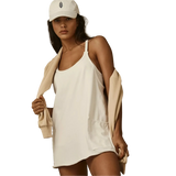 FP Movement 02. WOMENS APPAREL - WOMENS DRESS|SKIRT - WOMENS DRESS ACTIVE Women's Hot Shot Mini Dress 1100 WHITE