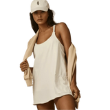 FP Movement 02. WOMENS APPAREL - WOMENS DRESS|SKIRT - WOMENS DRESS ACTIVE Women's Hot Shot Mini Dress 1100 WHITE