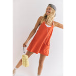 FP Movement 02. WOMENS APPAREL - WOMENS DRESS|SKIRT - WOMENS DRESS ACTIVE Women's Hot Shot Mini Dress 6015 SCARLET RED