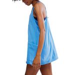 FP Movement 02. WOMENS APPAREL - WOMENS DRESS|SKIRT - WOMENS DRESS ACTIVE Women's Hot Shot Mini Dress 4166 RIVIERA BLUE