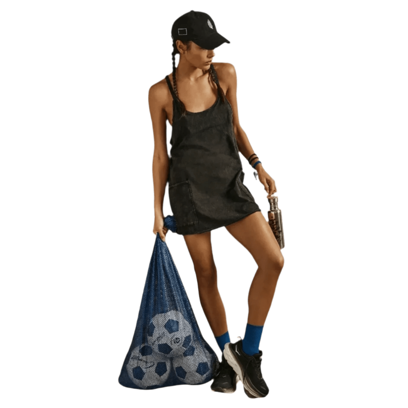 FP Movement 02. WOMENS APPAREL - WOMENS DRESS|SKIRT - WOMENS DRESS ACTIVE Women's Hot Shot Mini Dress 0010 BLACK