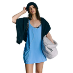 FP Movement 02. WOMENS APPAREL - WOMENS DRESS|SKIRT - WOMENS DRESS ACTIVE Women's Hot Shot Mini Dress 2224 BLUEBERRY