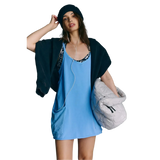 FP Movement 02. WOMENS APPAREL - WOMENS DRESS|SKIRT - WOMENS DRESS ACTIVE Women's Hot Shot Mini Dress 2224 BLUEBERRY