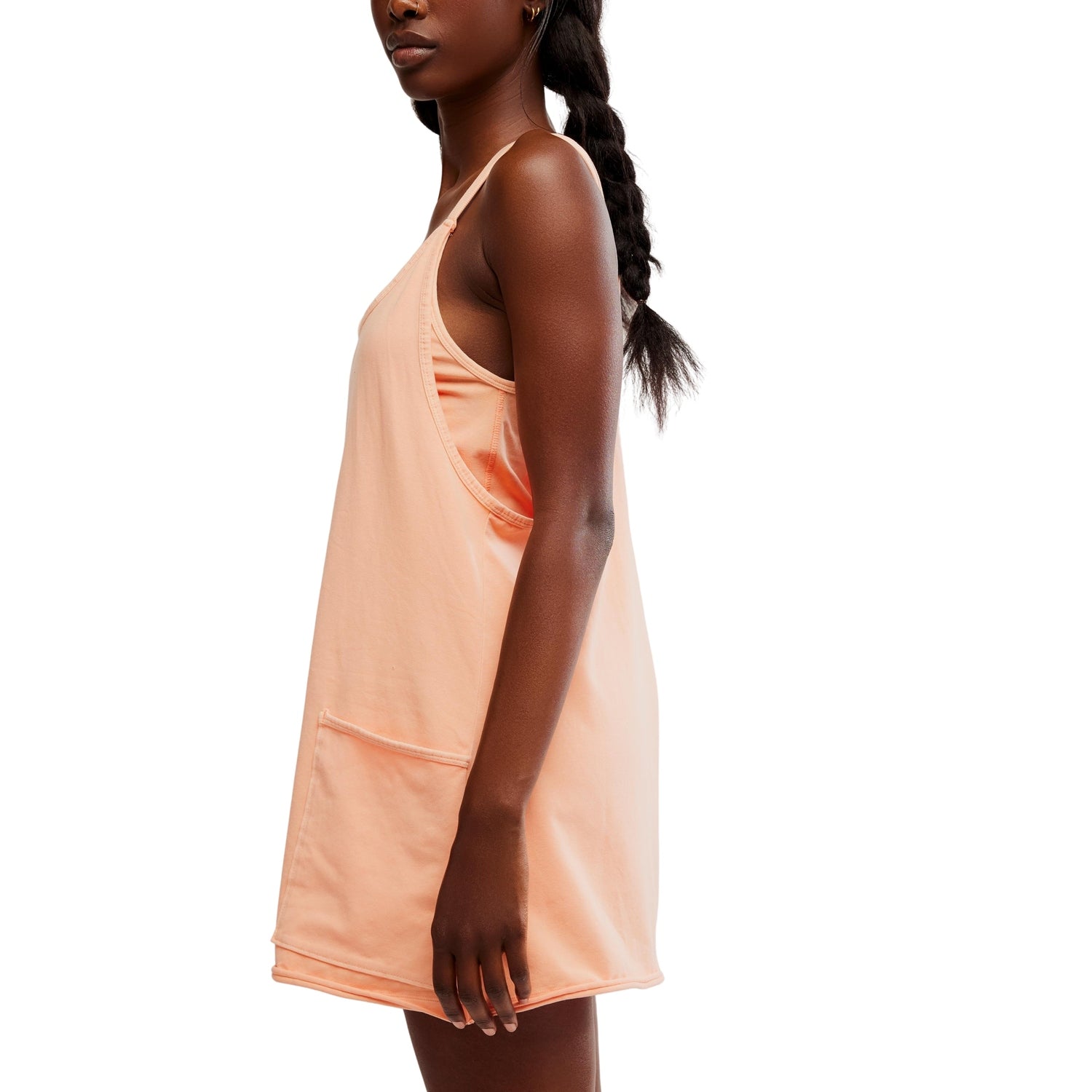 FP Movement 02. WOMENS APPAREL - WOMENS DRESS|SKIRT - WOMENS DRESS ACTIVE Women's Hot Shot Mini Dress 8825 PASTEL PEACH