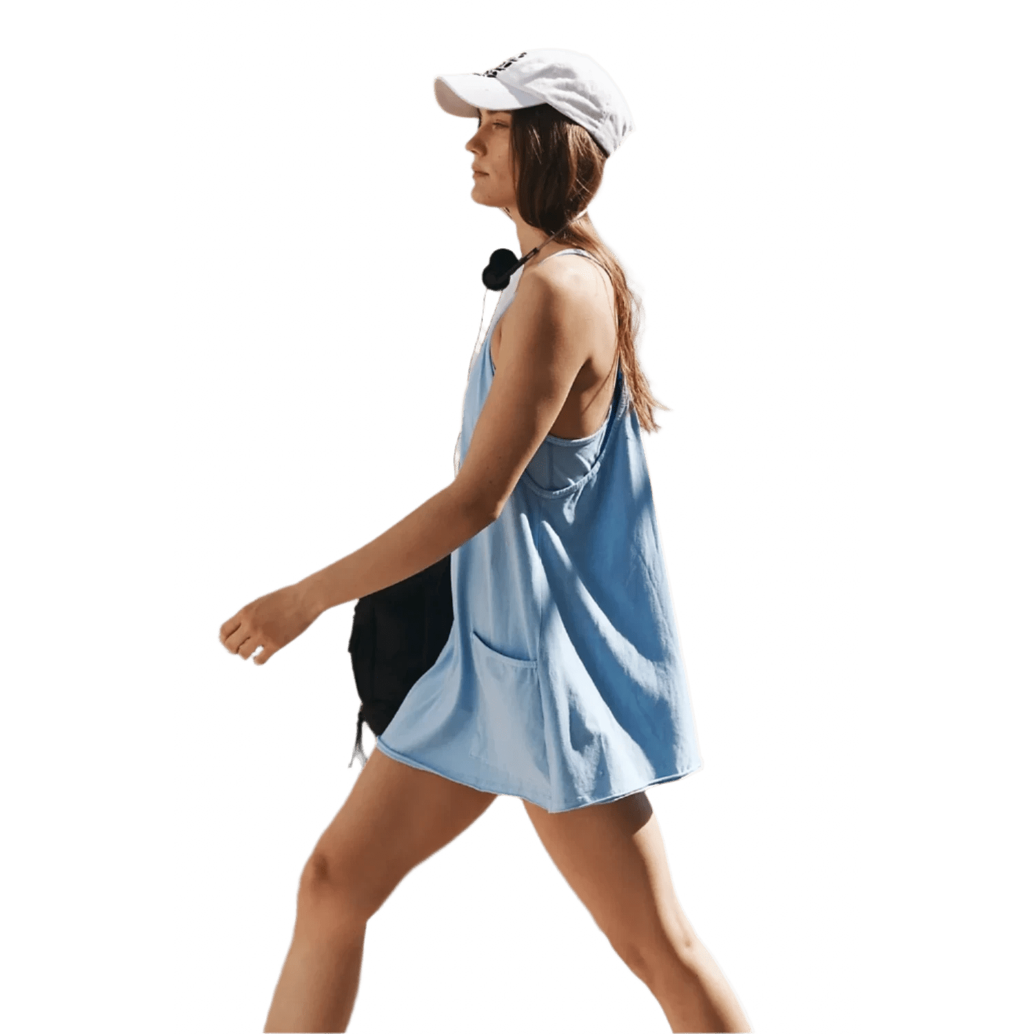 FP Movement 02. WOMENS APPAREL - WOMENS DRESS|SKIRT - WOMENS DRESS ACTIVE Women's Hot Shot Mini Dress 4410 OXFORD BLUE