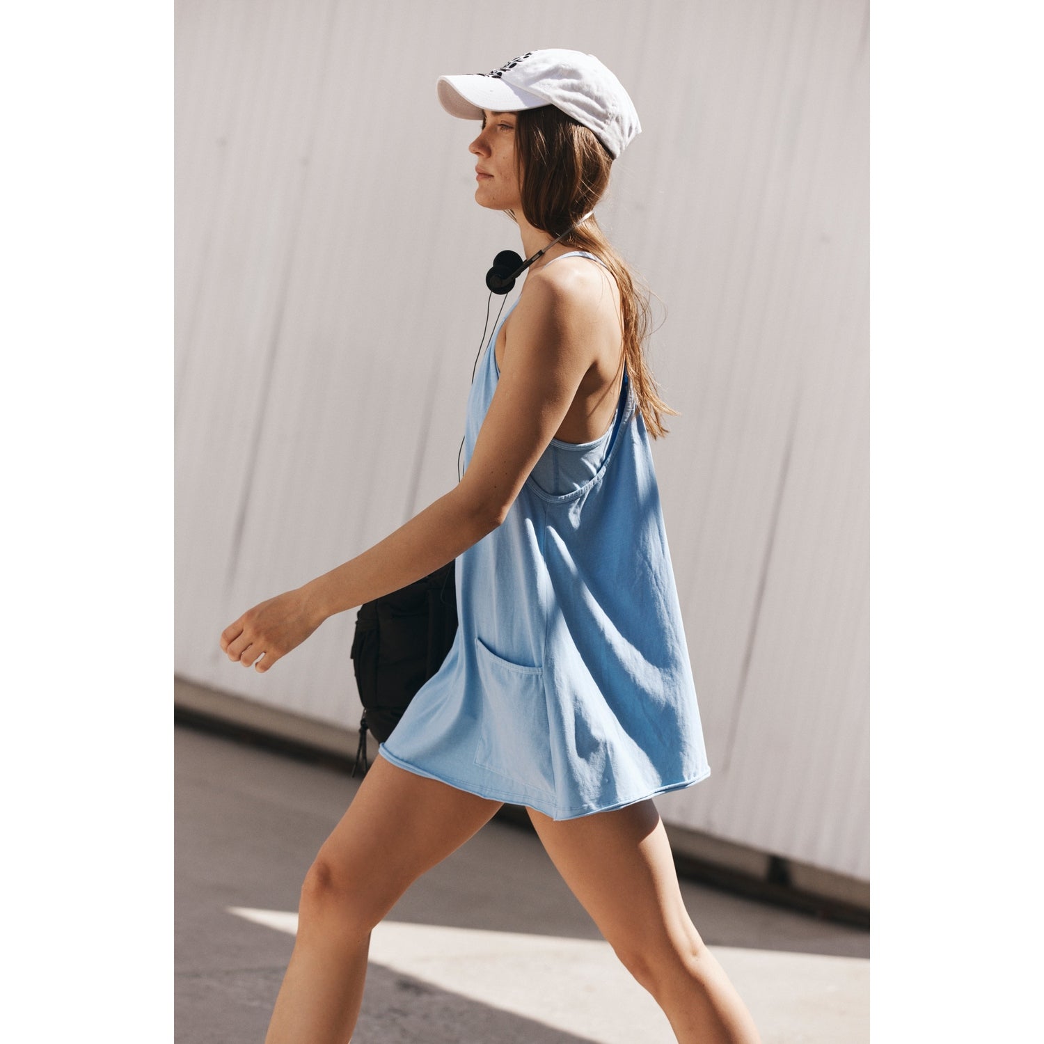 FP Movement 02. WOMENS APPAREL - WOMENS DRESS|SKIRT - WOMENS DRESS ACTIVE Women's Hot Shot Mini Dress 4410 OXFORD BLUE