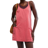 FP Movement 02. WOMENS APPAREL - WOMENS DRESS|SKIRT - WOMENS DRESS ACTIVE Women's Hot Shot Mini Dress 6203 HIBISCUS