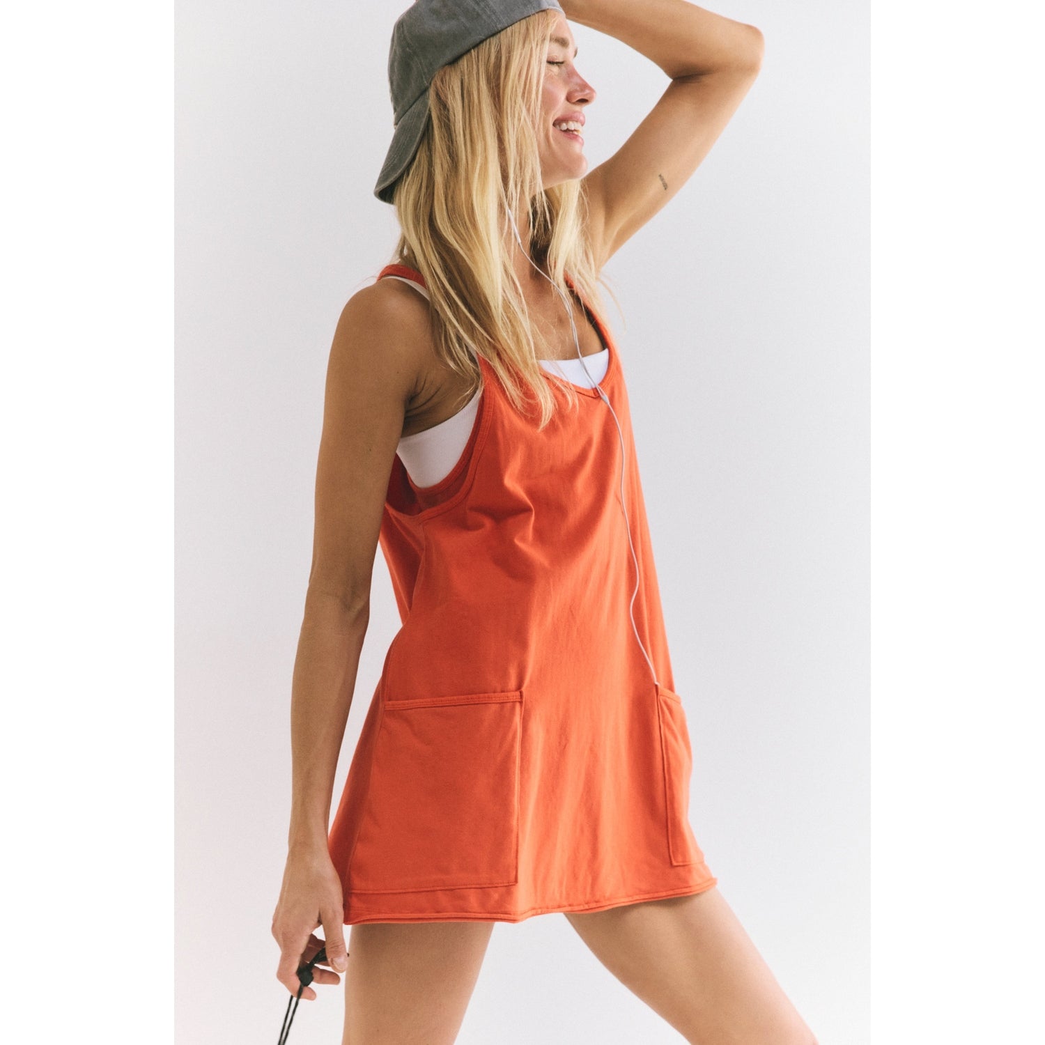 FP Movement 02. WOMENS APPAREL - WOMENS DRESS|SKIRT - WOMENS DRESS ACTIVE Women's Hot Shot Mini Dress 6015 SCARLET RED