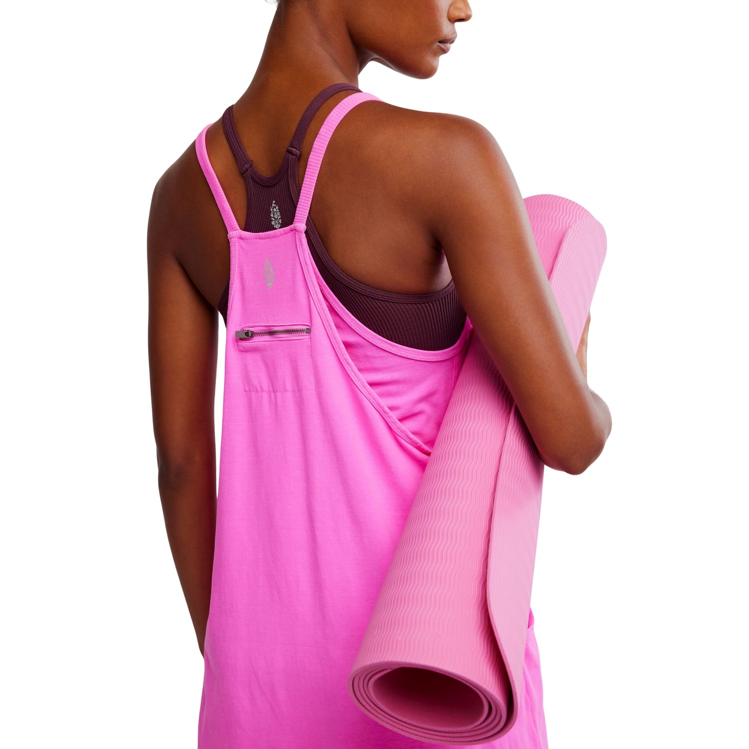 FP Movement 02. WOMENS APPAREL - WOMENS DRESS|SKIRT - WOMENS DRESS ACTIVE Women's Hot Shot Mini Dress 6603 HOT PINK