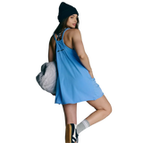 FP Movement 02. WOMENS APPAREL - WOMENS DRESS|SKIRT - WOMENS DRESS ACTIVE Women's Hot Shot Mini Dress 2224 BLUEBERRY