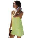 FP Movement 02. WOMENS APPAREL - WOMENS DRESS|SKIRT - WOMENS DRESS ACTIVE Women's Hot Shot Mini Dress 7700 SOUR CITRUS