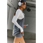 FP Movement 02. WOMENS APPAREL - WOMENS DRESS|SKIRT - WOMENS DRESS ACTIVE Women's Hot Shot Mini Dress 0052 GUNMETAL