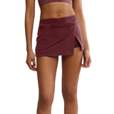FP Movement 02. WOMENS APPAREL - WOMENS DRESS|SKIRT - WOMENS SKIRT ACTIVE Women's Hot Shot Mini Skort 2204 CLOVE
