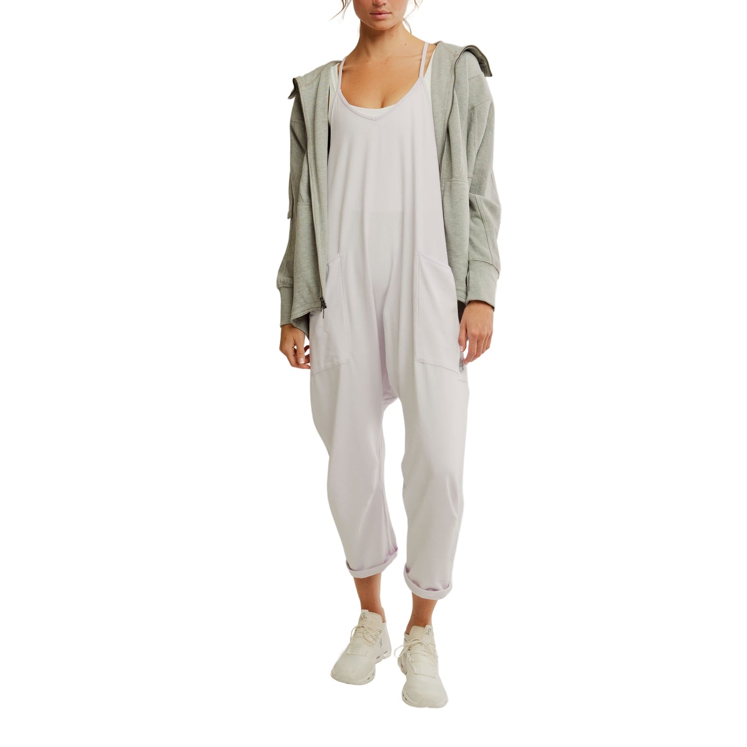 FP Movement 02. WOMENS APPAREL - WOMENS DRESS|SKIRT - WOMENS JUMPERS Women's Hot Shot Onesie 6253 ROSE QUARTZ