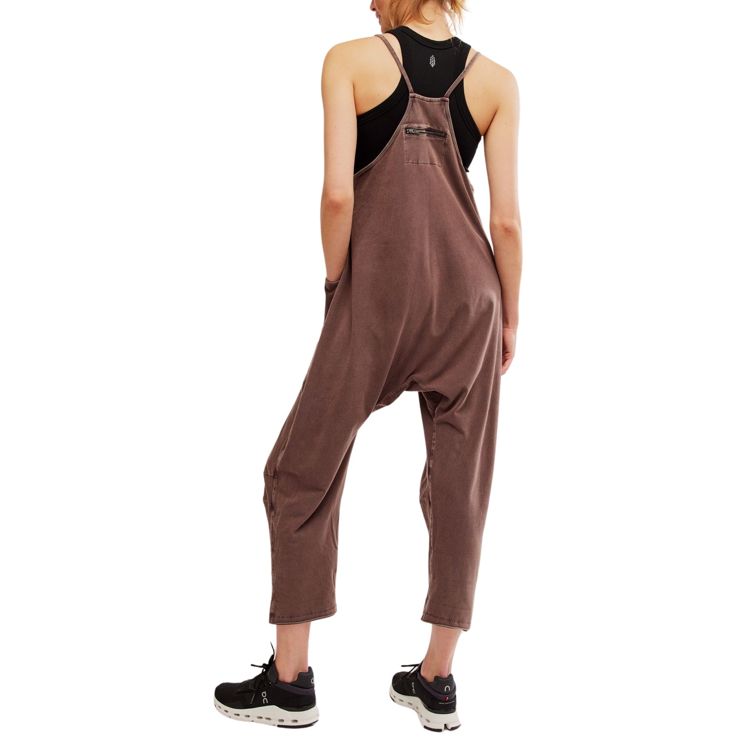 FP Movement 02. WOMENS APPAREL - WOMENS DRESS|SKIRT - WOMENS JUMPERS Women's Hot Shot Onesie 2005 DARK ESPRESSO