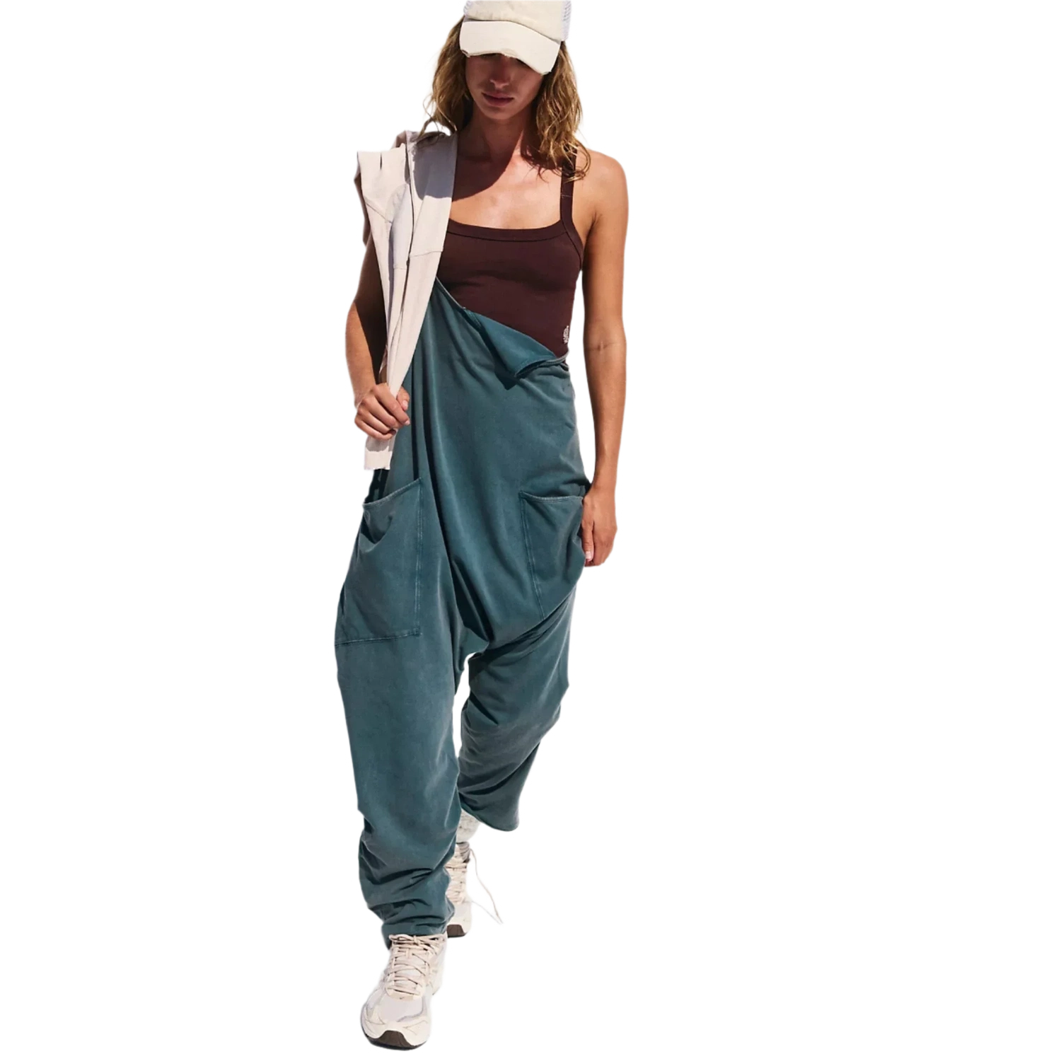 FP Movement 02. WOMENS APPAREL - WOMENS DRESS|SKIRT - WOMENS JUMPERS Women's Hot Shot Onesie 3022 MIDNIGHT JADE