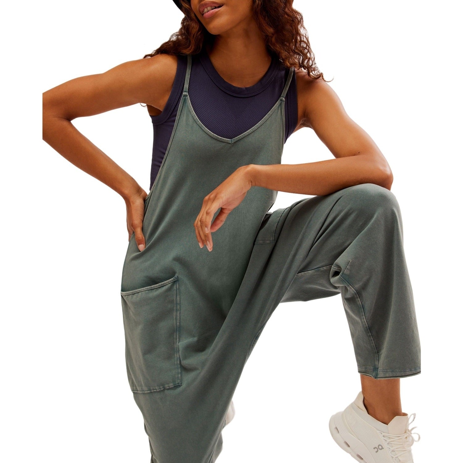 FP Movement 02. WOMENS APPAREL - WOMENS DRESS|SKIRT - WOMENS JUMPERS Women's Hot Shot Onesie 3022 MIDNIGHT JADE