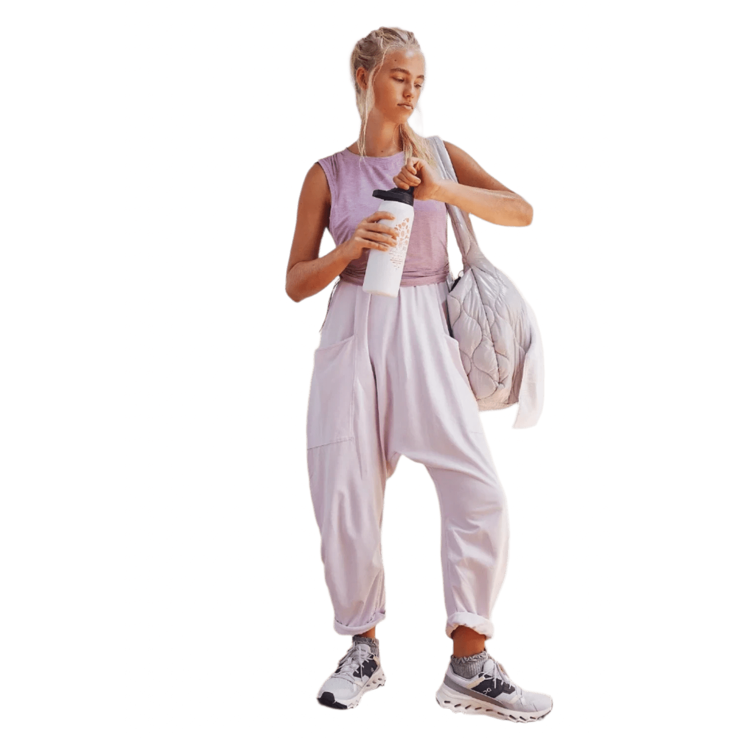 FP Movement 02. WOMENS APPAREL - WOMENS DRESS|SKIRT - WOMENS JUMPERS Women's Hot Shot Onesie 6253 ROSE QUARTZ