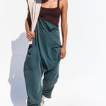 FP Movement 02. WOMENS APPAREL - WOMENS DRESS|SKIRT - WOMENS JUMPERS Women's Hot Shot Onesie 3022 MIDNIGHT JADE