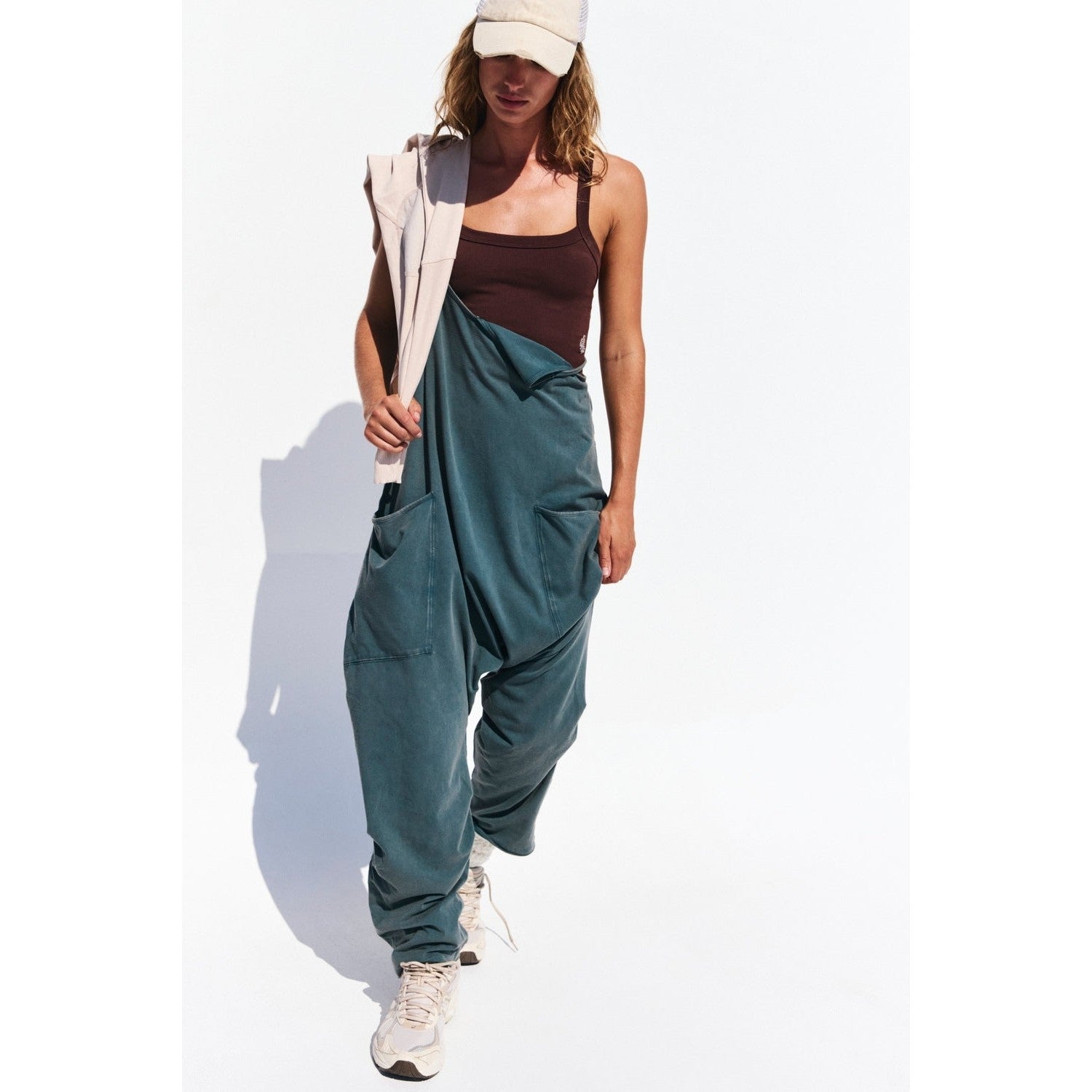 FP Movement 02. WOMENS APPAREL - WOMENS DRESS|SKIRT - WOMENS JUMPERS Women's Hot Shot Onesie 3022 MIDNIGHT JADE