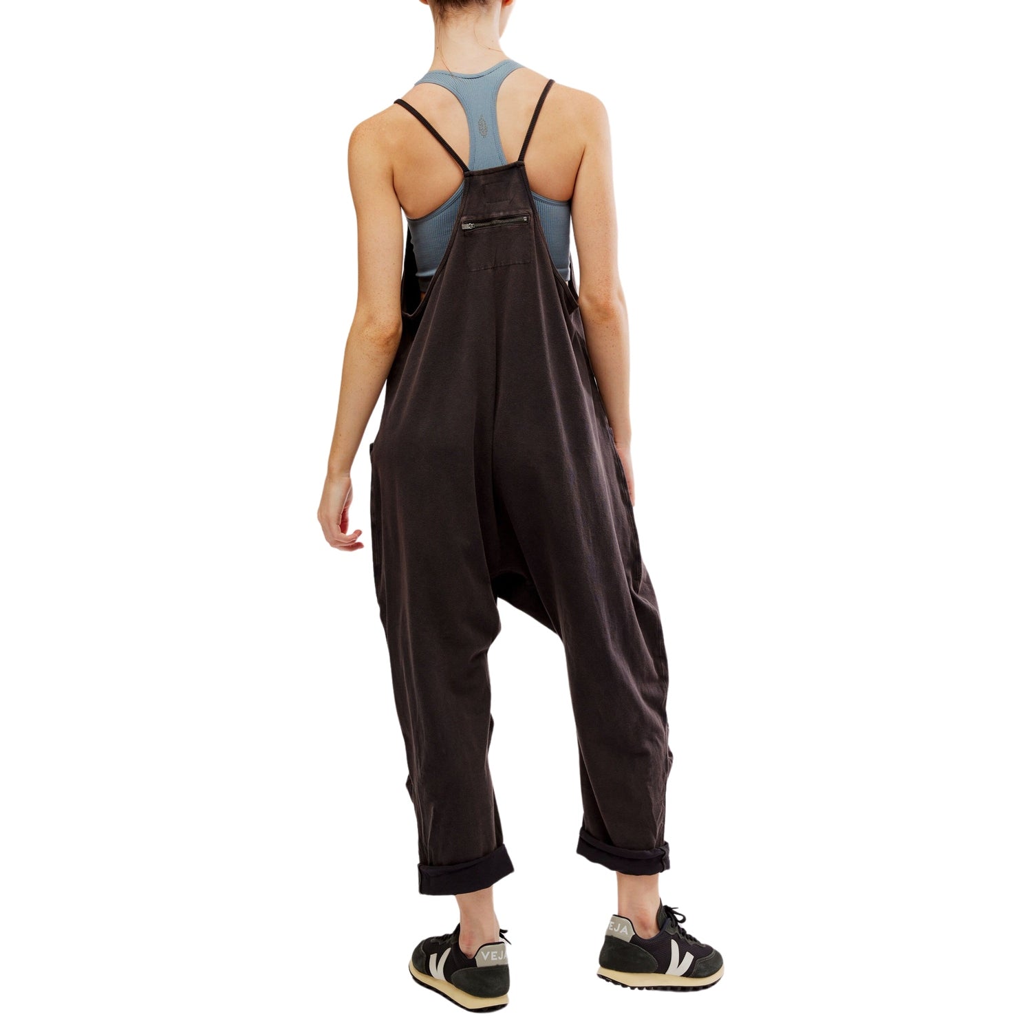 FP Movement 02. WOMENS APPAREL - WOMENS DRESS|SKIRT - WOMENS JUMPERS Women's Hot Shot Onesie WASHED BLACK