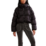 FP Movement 02. WOMENS APPAREL - WOMENS JACKETS - WOMENS JACKETS INSULATED Women's In A Bubble Puffer Jacket 0010 BLACK