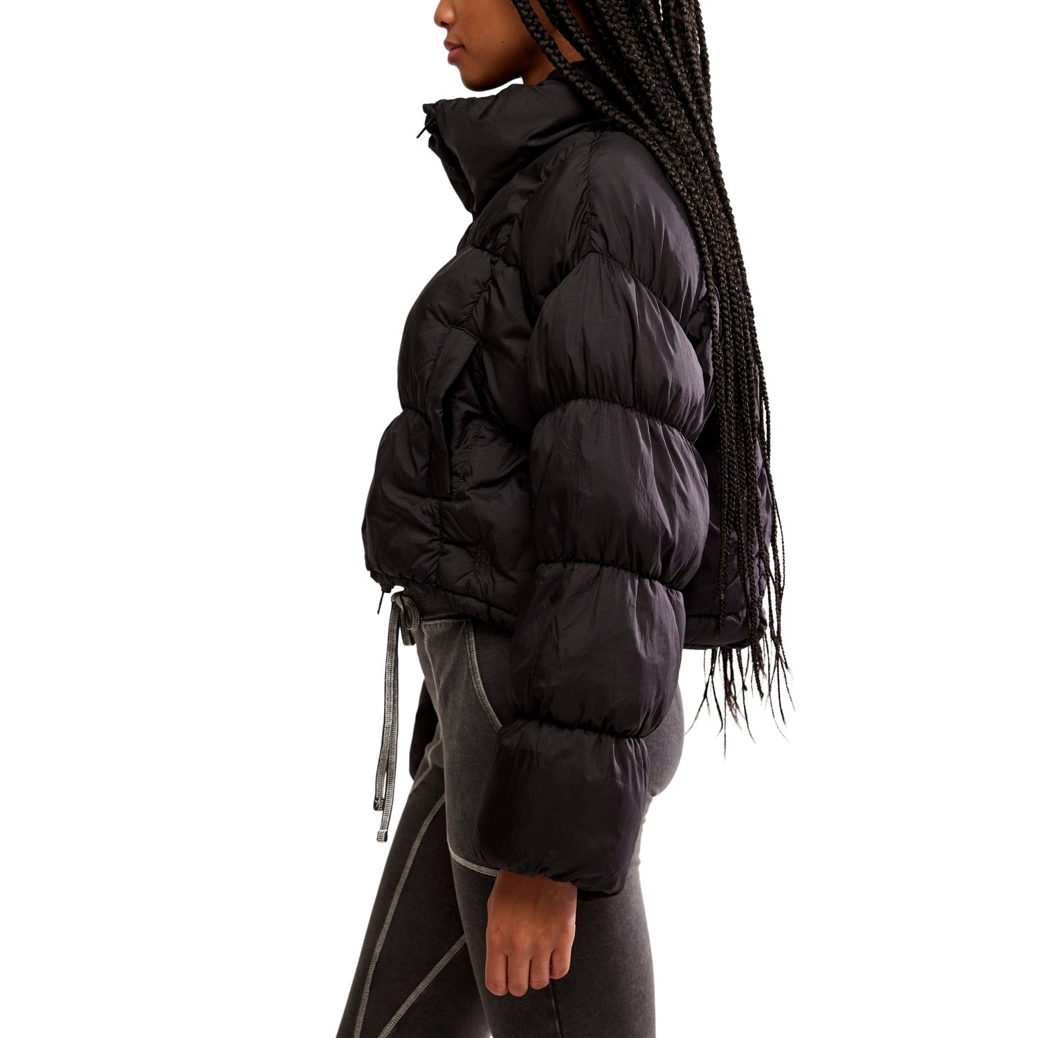FP Movement 02. WOMENS APPAREL - WOMENS JACKETS - WOMENS JACKETS INSULATED Women's In A Bubble Puffer Jacket 0010 BLACK