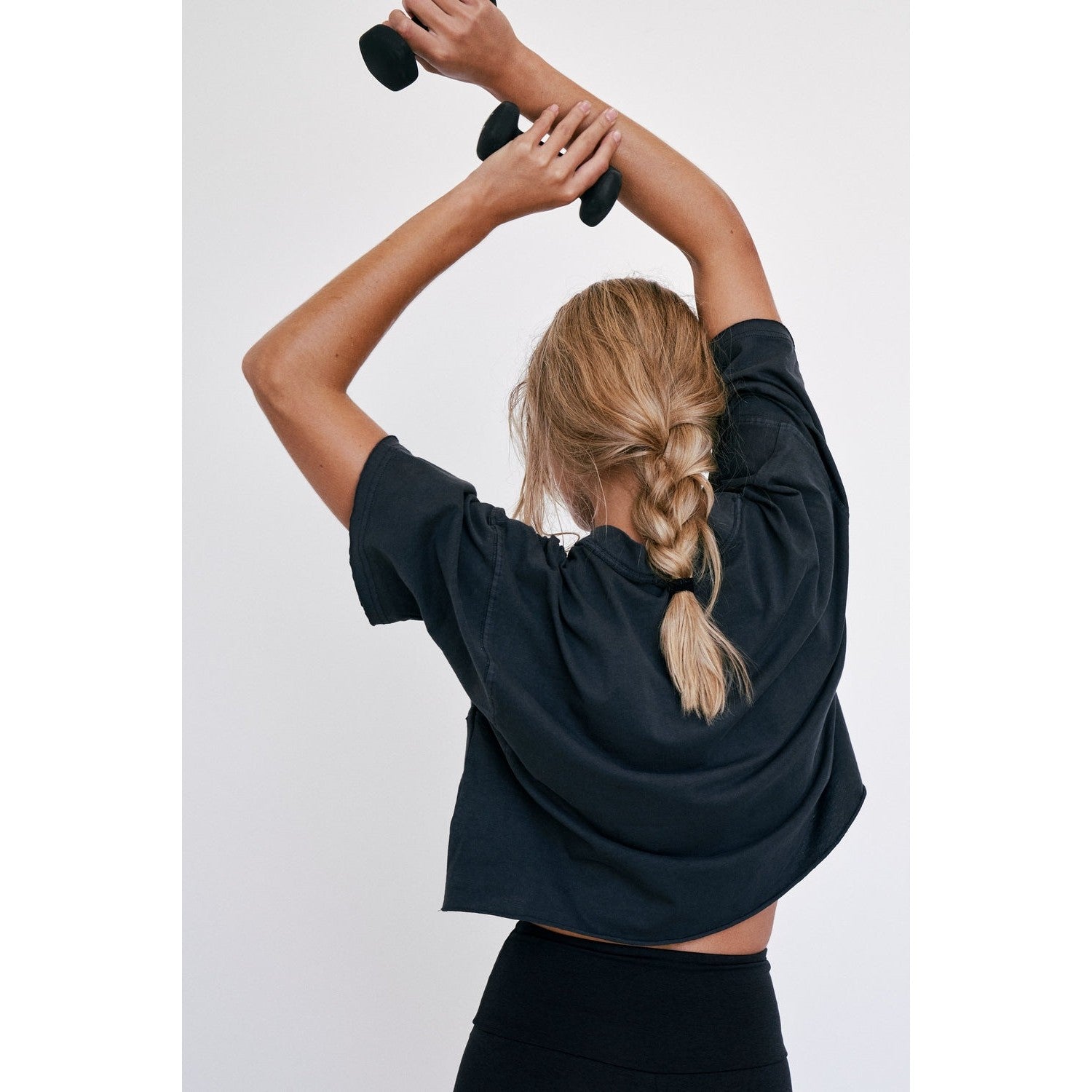 FP Movement 02. WOMENS APPAREL - WOMENS SS SHIRTS - WOMENS SS ACTIVE Women's Inspire Tee 0010 BLACK