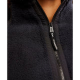 FP Movement 02. WOMENS APPAREL - WOMENS HOODIES|SWEATERS - WOMENS PO Q ZIP Women's Mountain High 1/2 Zip 0840 BLACK|BLACK COMBO