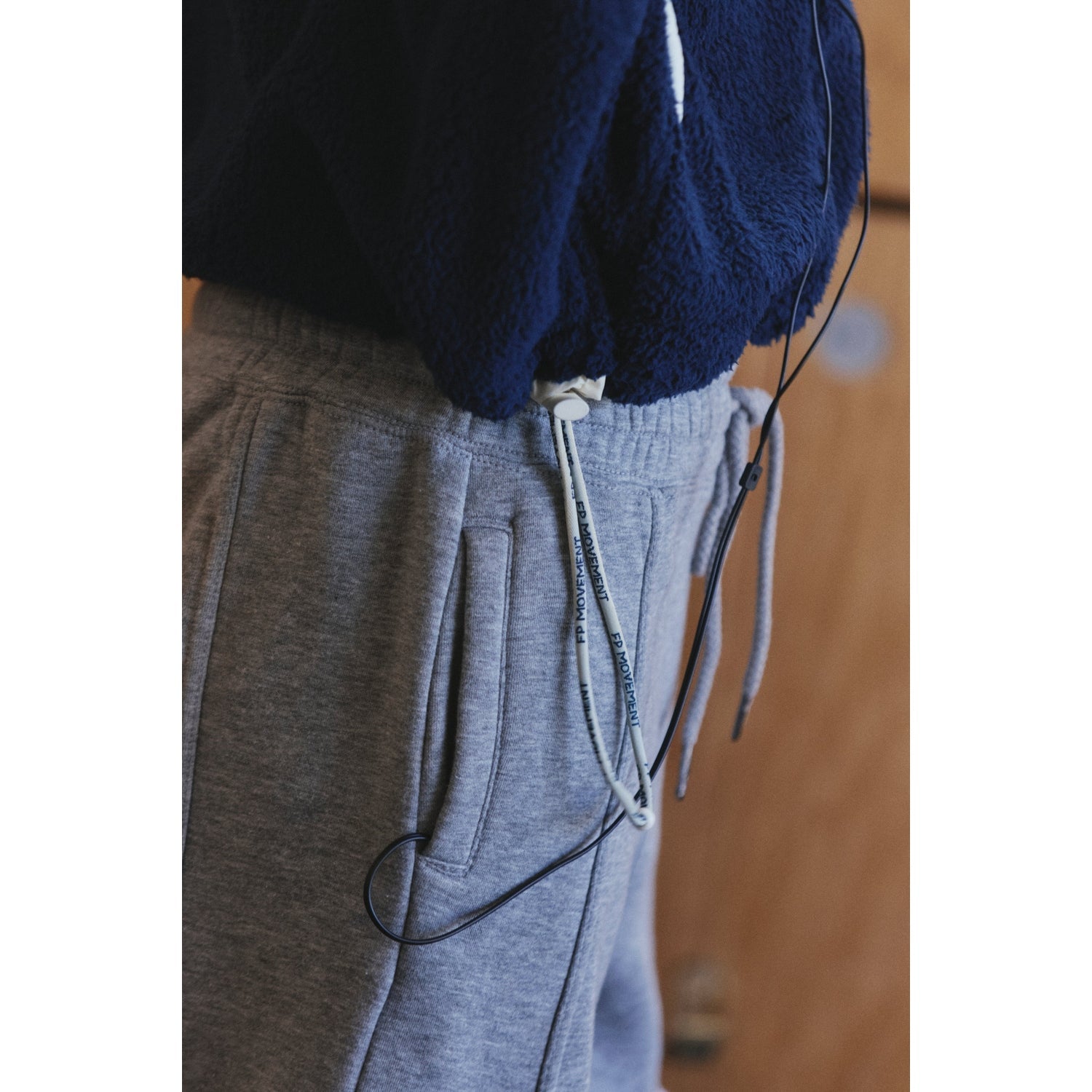 FP Movement 02. WOMENS APPAREL - WOMENS HOODIES|SWEATERS - WOMENS PO Q ZIP Women's Mountain High 1/2 Zip 4405 NAVY COMBO