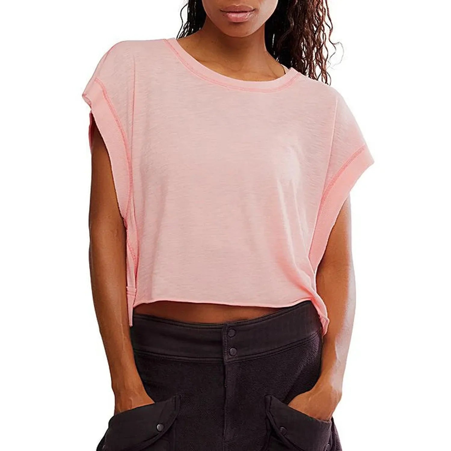 FP Movement 02. WOMENS APPAREL - WOMENS SS SHIRTS - WOMENS SS ACTIVE Women's My Time Tee 6164 FRUIT PUNCH