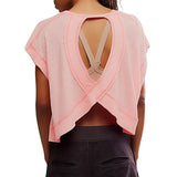 FP Movement 02. WOMENS APPAREL - WOMENS SS SHIRTS - WOMENS SS ACTIVE Women's My Time Tee 6164 FRUIT PUNCH