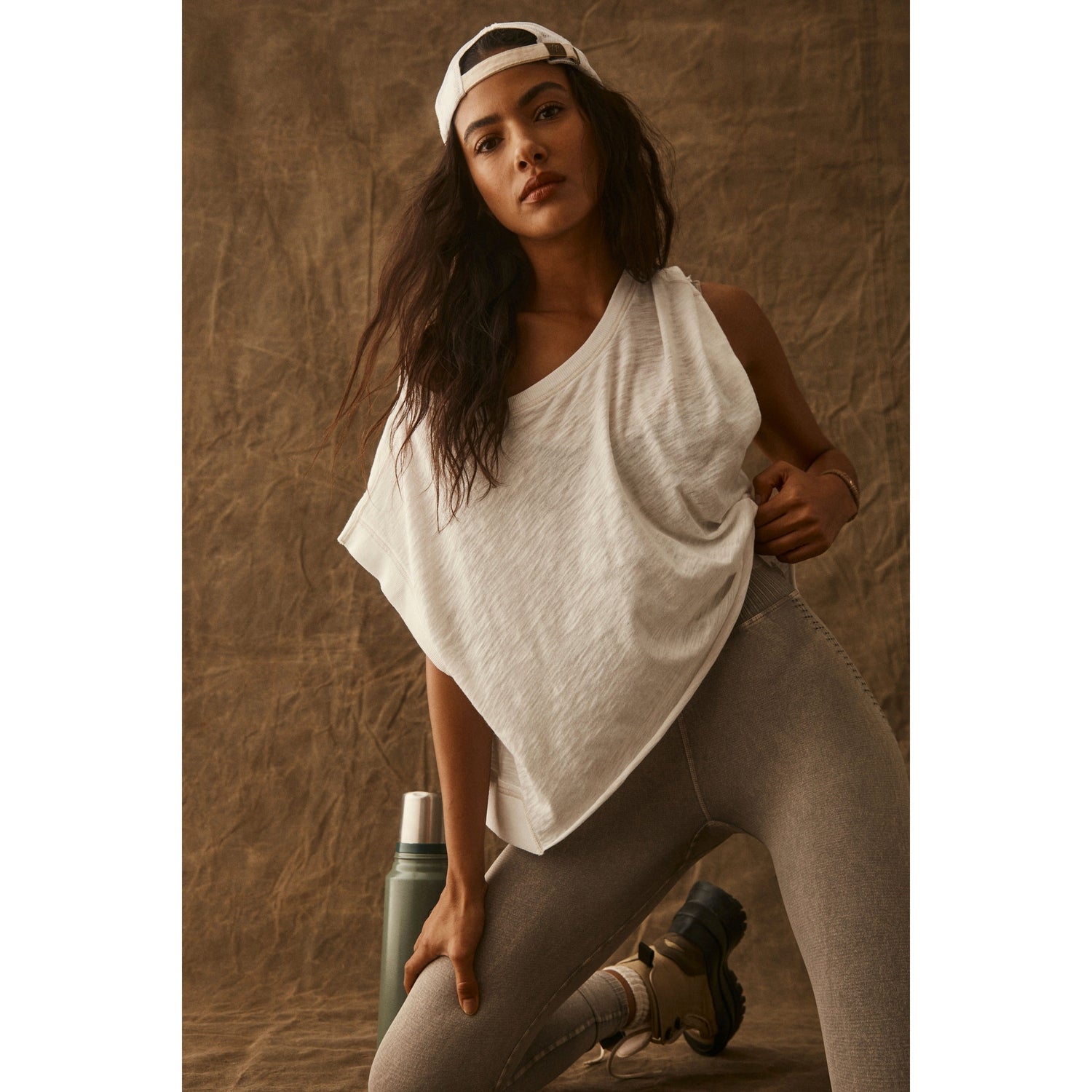 FP Movement 02. WOMENS APPAREL - WOMENS SS SHIRTS - WOMENS SS ACTIVE Women's My Time Tee 1100 WHITE