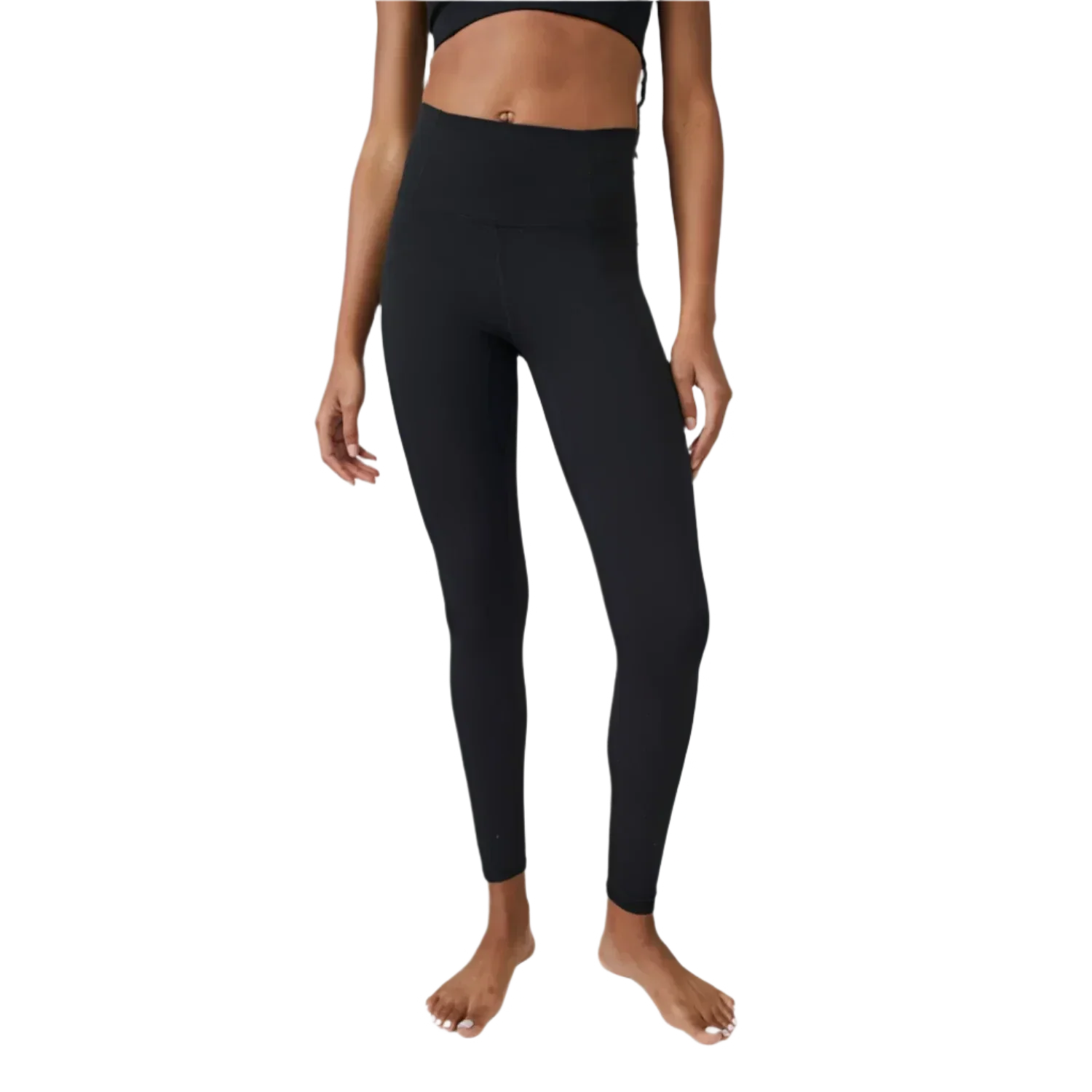 FP Movement 02. WOMENS APPAREL - WOMENS PANTS - WOMENS PANTS LEGGINGS Women's Never Better 7/8 Length Leggings 0010 BLACK