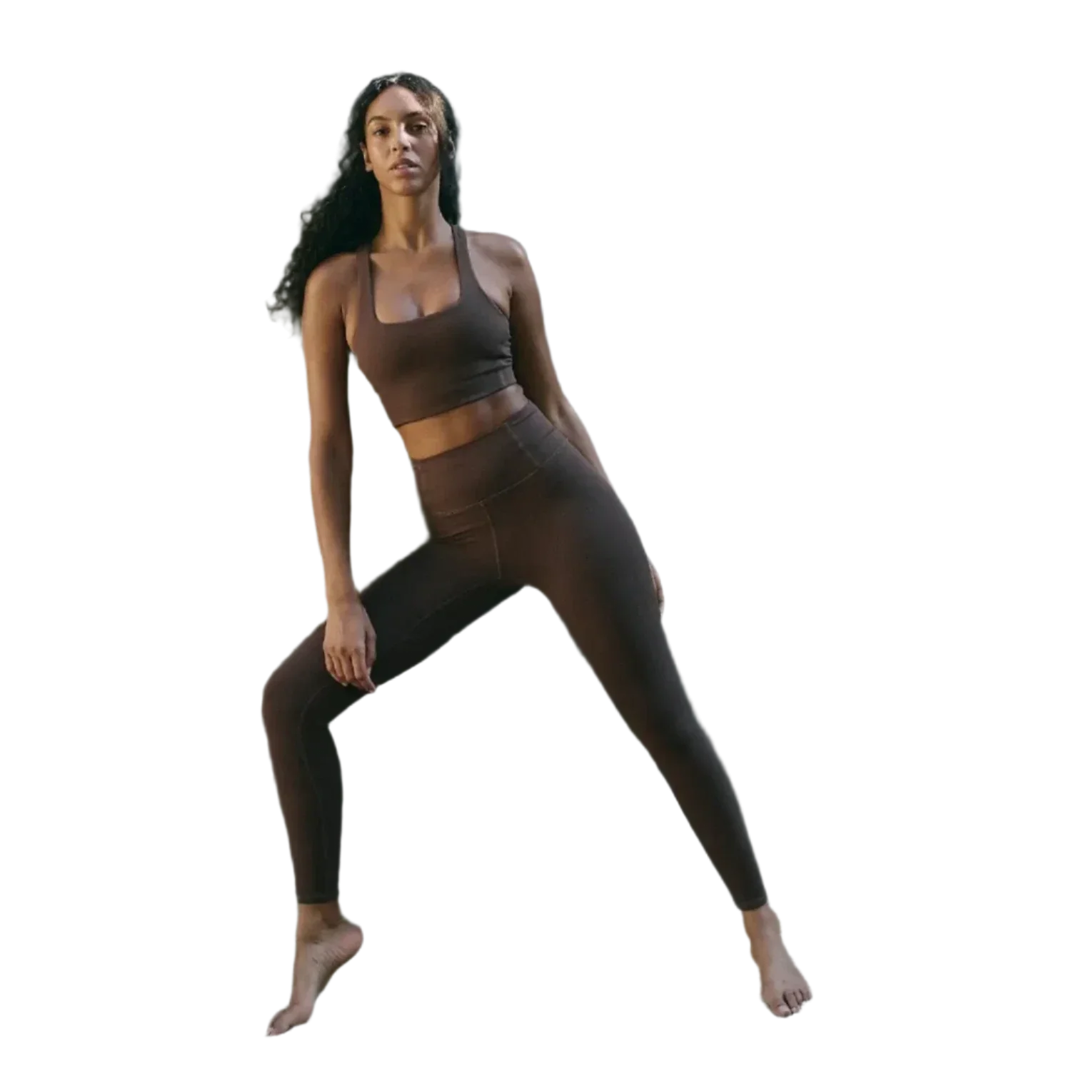 FP Movement 02. WOMENS APPAREL - WOMENS PANTS - WOMENS PANTS LEGGINGS Women's Never Better 7/8 Length Leggings 2250 COCOA