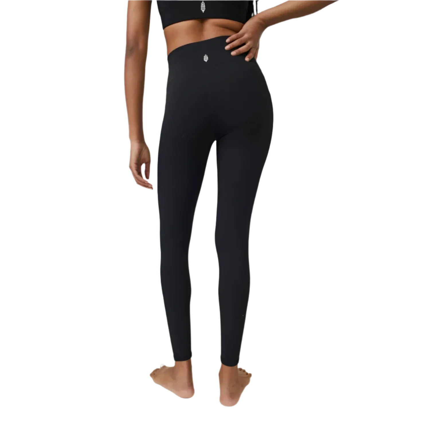 FP Movement 02. WOMENS APPAREL - WOMENS PANTS - WOMENS PANTS LEGGINGS Women's Never Better 7/8 Length Leggings 0010 BLACK