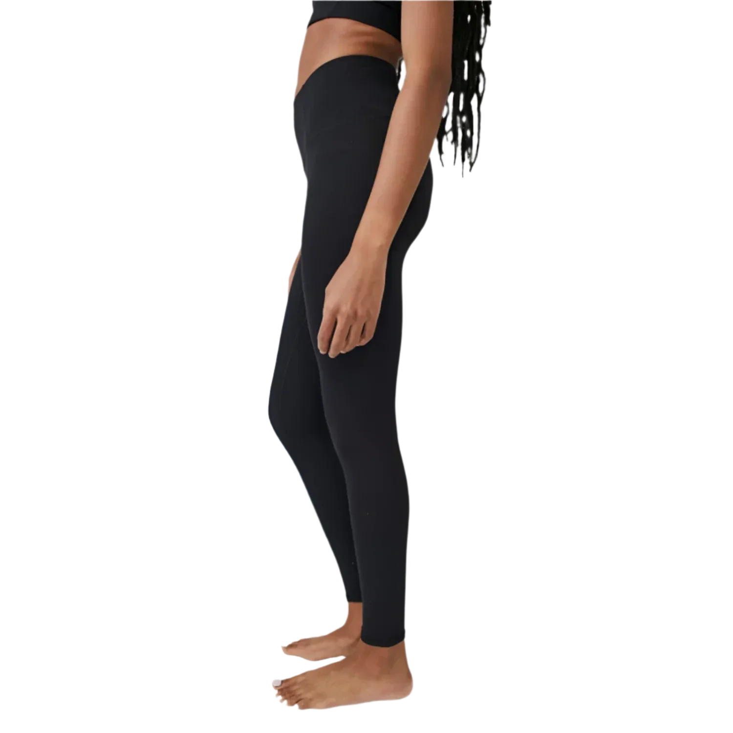 FP Movement 02. WOMENS APPAREL - WOMENS PANTS - WOMENS PANTS LEGGINGS Women's Never Better 7/8 Length Leggings 0010 BLACK