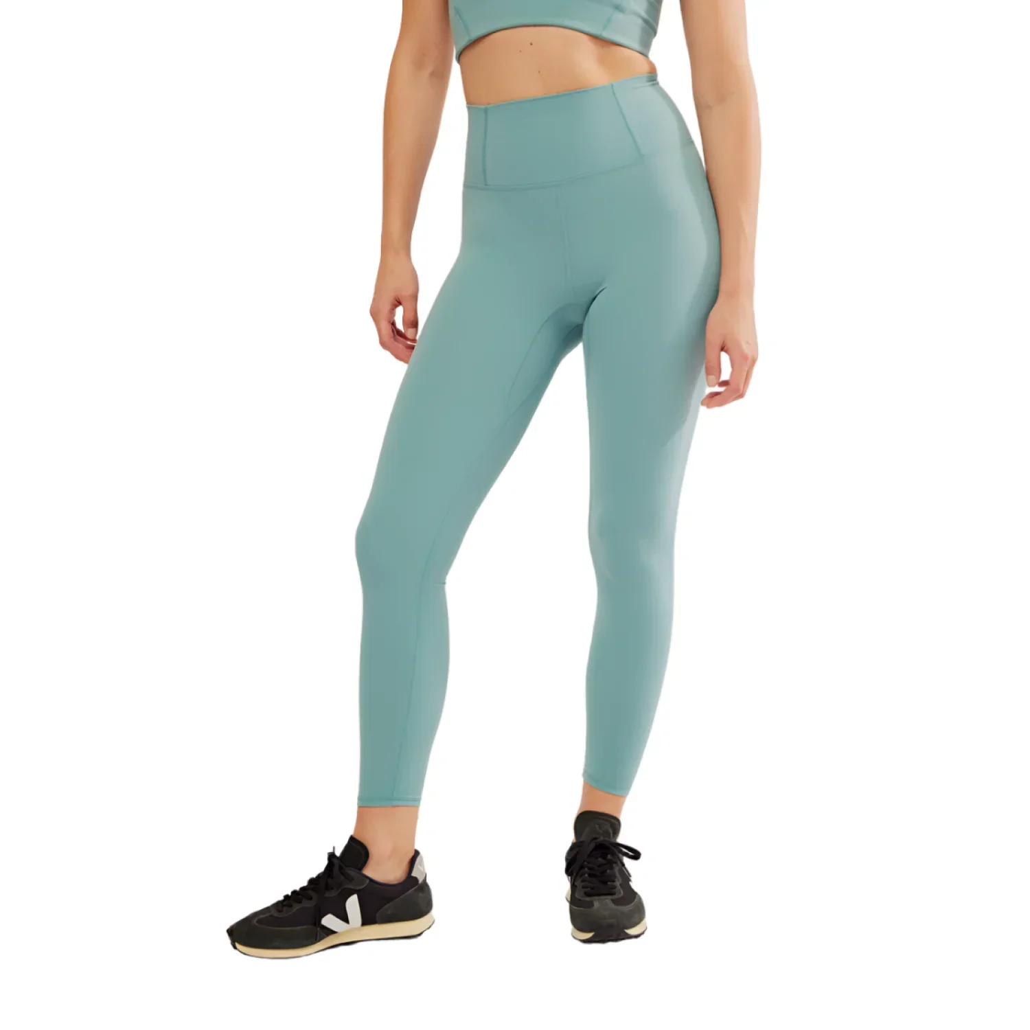 FP Movement 02. WOMENS APPAREL - WOMENS PANTS - WOMENS PANTS LEGGINGS Women's Never Better Leggings 3318 EUCALYPTUS