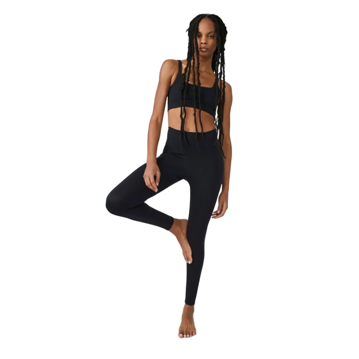 FP Movement 02. WOMENS APPAREL - WOMENS PANTS - WOMENS PANTS LEGGINGS Women's Never Better Leggings 0010 BLACK