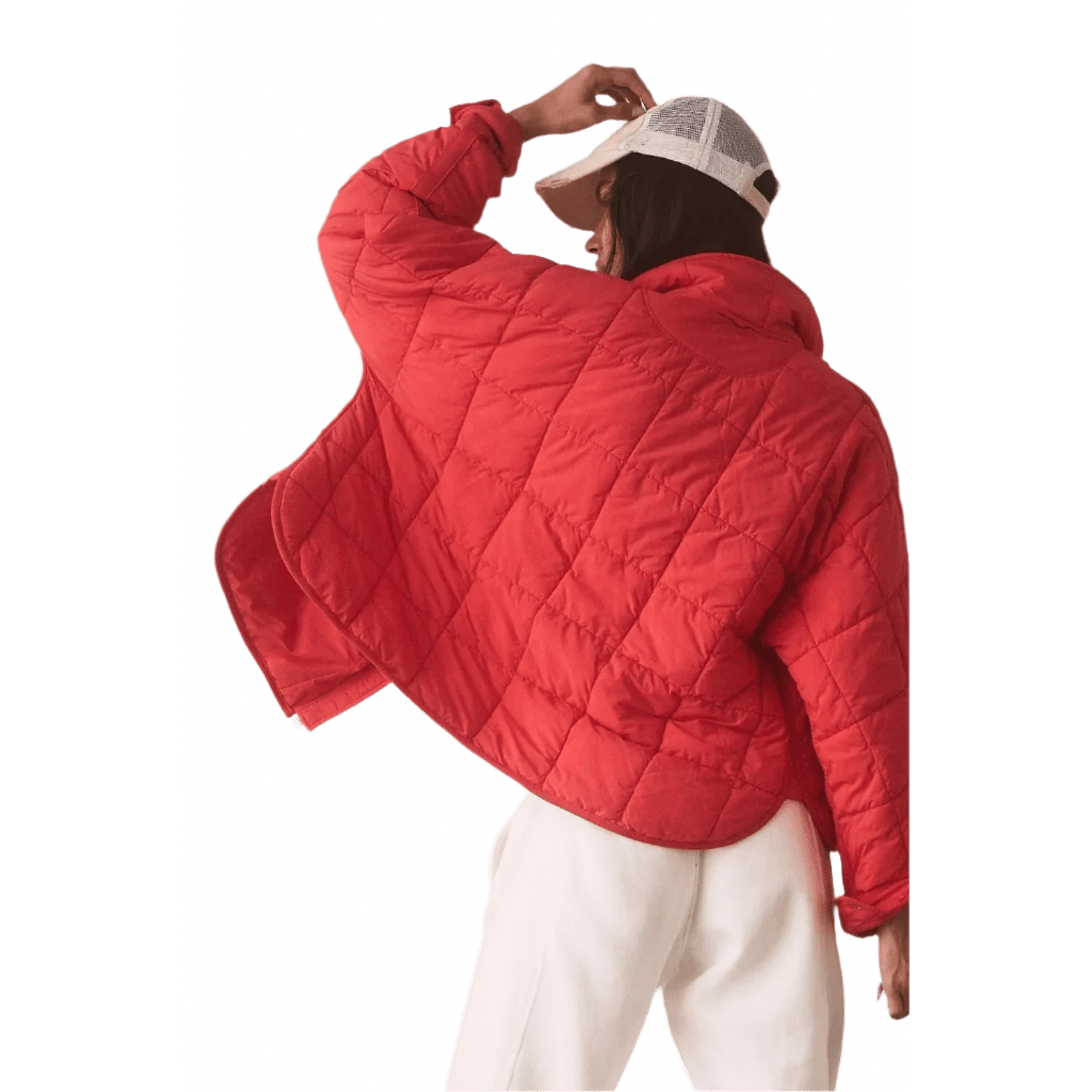 FP Movement 02. WOMENS APPAREL - WOMENS JACKETS - WOMENS JACKETS INSULATED Women's Pippa Packable Puffer Jacket 6625 POPPY RED