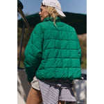 FP Movement 02. WOMENS APPAREL - WOMENS JACKETS - WOMENS JACKETS INSULATED Women's Pippa Packable Puffer Jacket 3319 GREEN GLOW