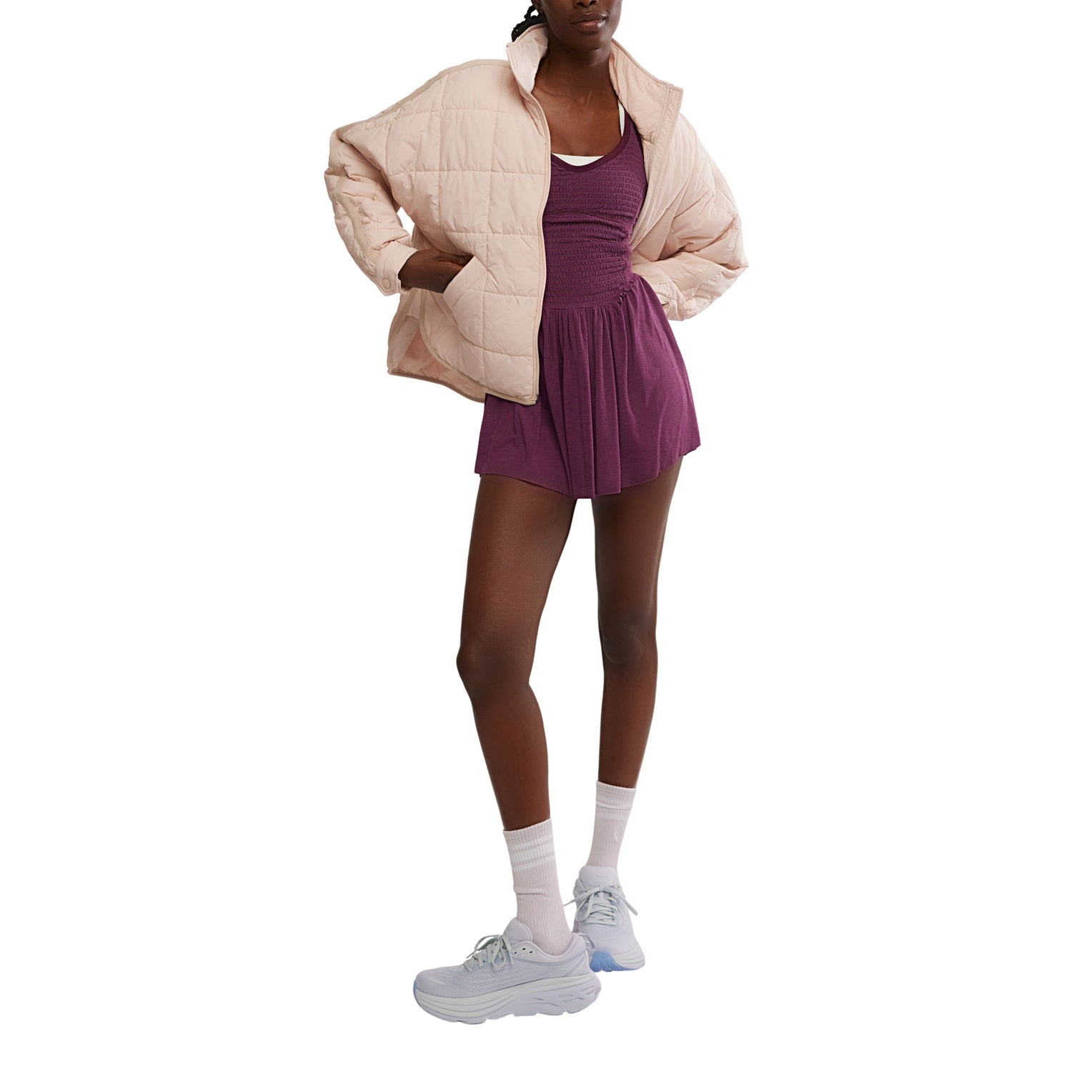 FP Movement 02. WOMENS APPAREL - WOMENS JACKETS - WOMENS JACKETS INSULATED Women's Pippa Packable Puffer Jacket 6148 BALLET SLIPPER