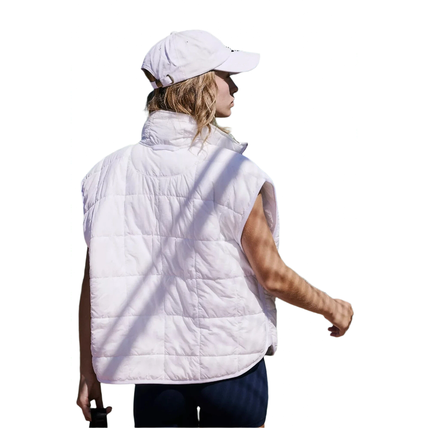 FP Movement 02. WOMENS APPAREL - WOMENS VEST - WOMENS VEST INSULATED Women's Pippa Packable Vest 1100 WHITE