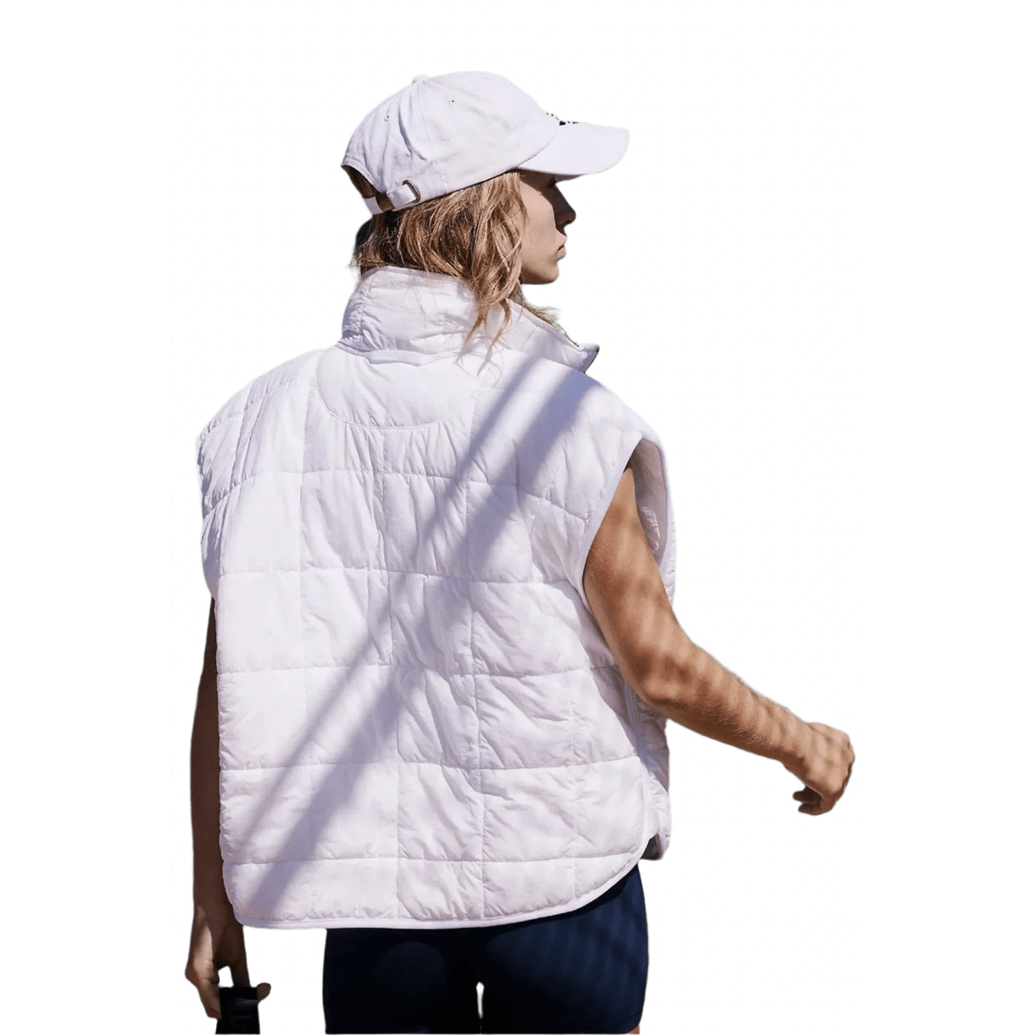 FP Movement 02. WOMENS APPAREL - WOMENS VEST - WOMENS VEST INSULATED Women's Pippa Packable Vest 1100 WHITE