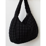 FP Movement 09. PACKS|LUGGAGE - PACK|CASUAL - WAIST|SLING|MESSENGER|PURSE Women's Quilted Carryall Bag 0010 BLACK OS