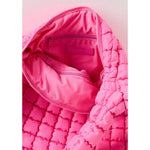 FP Movement 09. PACKS|LUGGAGE - PACK|CASUAL - WAIST|SLING|MESSENGER|PURSE Women's Quilted Carryall Bag 6024 BUBBLEGUM OS