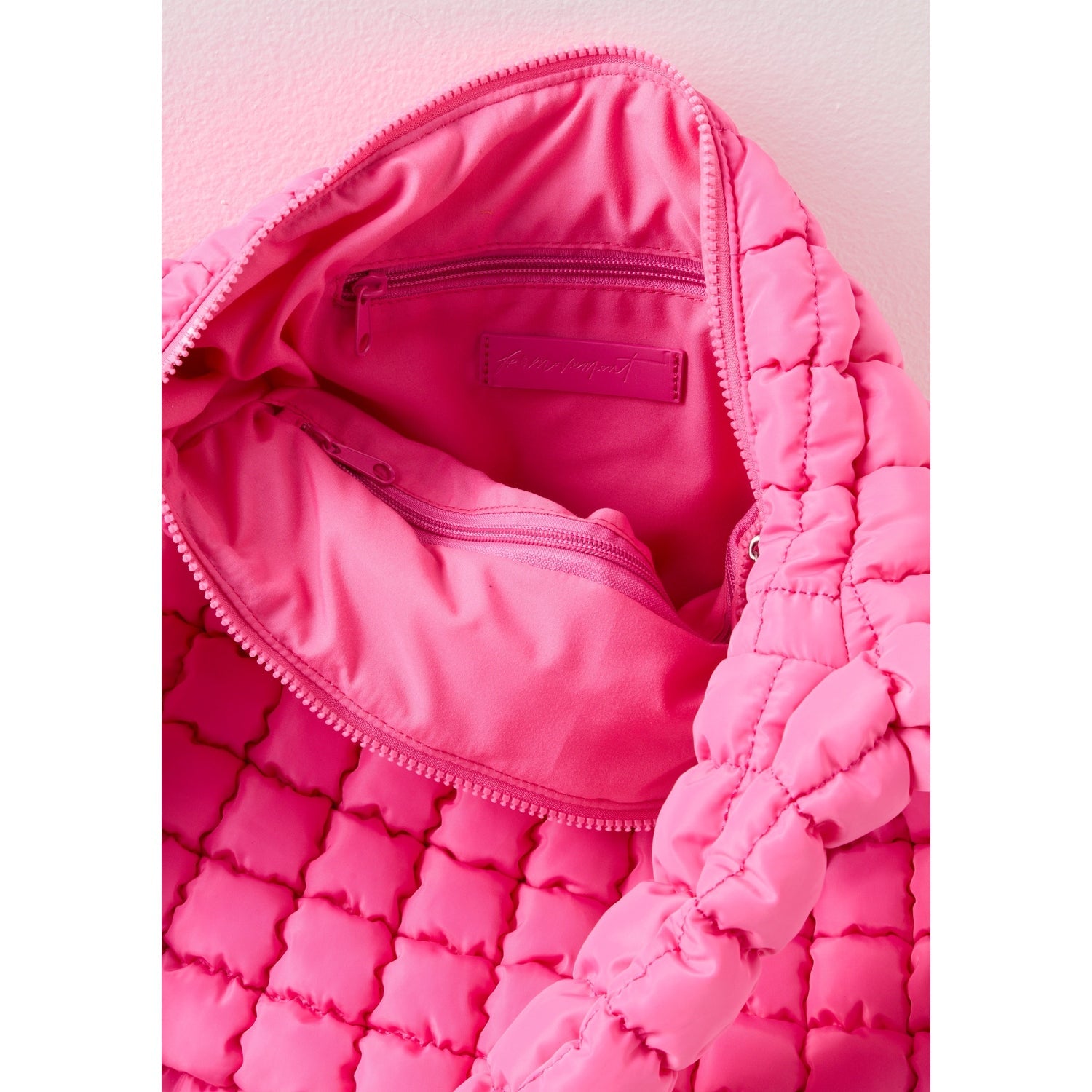 FP Movement 09. PACKS|LUGGAGE - PACK|CASUAL - WAIST|SLING|MESSENGER|PURSE Women's Quilted Carryall Bag 6024 BUBBLEGUM OS