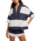 FP Movement 02. WOMENS APPAREL - WOMENS DRESS|SKIRT - WOMENS JUMPERS Women's Retro Rugby Set 4405 MIDNIGHT NAVY COMBO