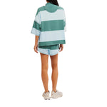 FP Movement 02. WOMENS APPAREL - WOMENS DRESS|SKIRT - WOMENS JUMPERS Women's Retro Rugby Set 3022 HERITAGE GREEN COMBO